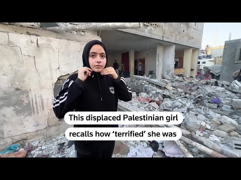 'Terrified' Gaza girl recalls losing shelter to Israeli strike | REUTERS