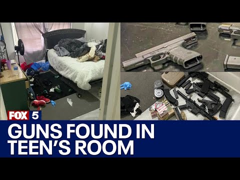 Cache of weapon found in Newnan teen's room | FOX 5 News