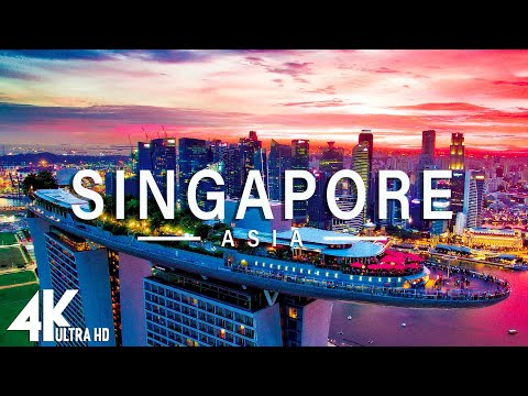 Singapore 4K -  Relaxing Music Along With Beautiful Nature Videos - 4K Video Ultra HD