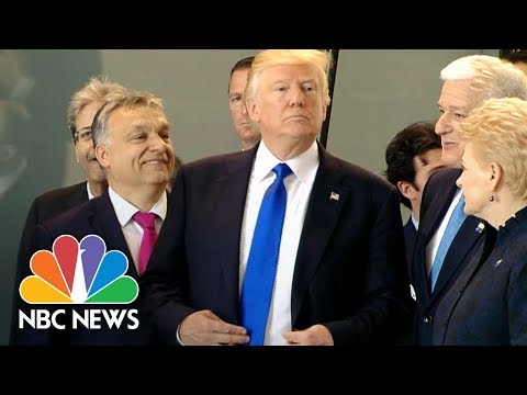 A Look Back At Donald Trump&rsquo;s Awkward Moments With World Leaders | NBC News