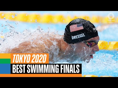 🏊&zwj;♀️ 🏊🏻&zwj;♂️ The best swimming finals at Tokyo2020 | Top Moments