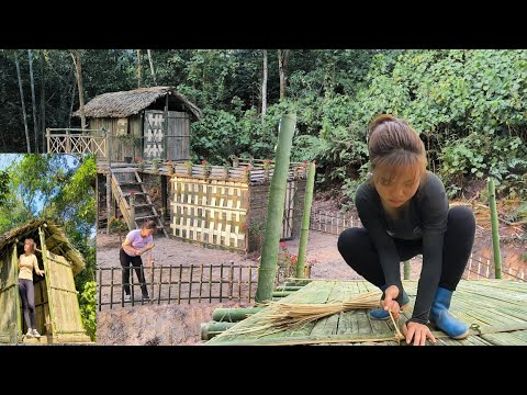 How to build a bamboo house - Build your own house and build an independent life alone - &quot;part 2&quot;