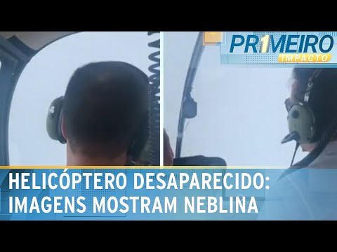 SP: Jovem fez v&iacute;deo mostrando neblina antes de helic&oacute;ptero desaparecer | Primeiro Impacto (02/01/24)