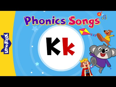 Letter Kk | New Phonics Songs | Little Fox | Animated Songs for Kids