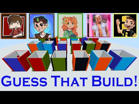 GUESS THAT BUILD! w/Grian,Joel,Gem,Jimmy &amp;amp; Impulse