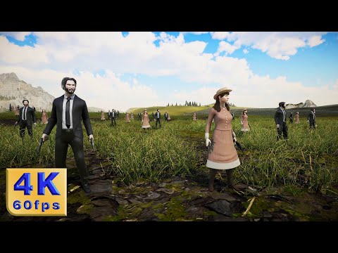 234 Keanu Reeves &amp; Annie Oakley VS 2,000,000 Uruks &amp; Ork Slugga Boys | UEBS2