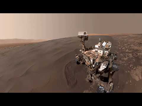 Mars in 4K from Curiosity Rover (Bent - As you fall (Guy j Remix)