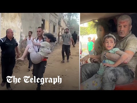'I'm the only one left': Gaza civilians pulled from rubble after Israel airstrikes