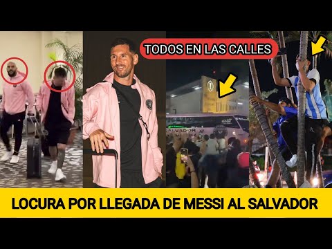 MIRA LA LOCURA QUE DESAT&Oacute; LA LLEGADA DE MESSI AL SALVADOR CON EL INTER MIAMI