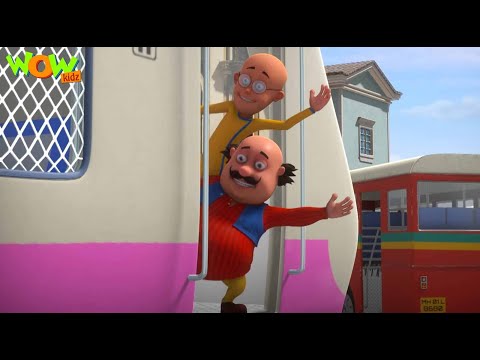 Train On Road | Motu Patlu New | S13 | Cartoons For Kids | 