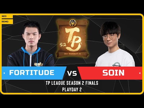 WC3 - [HU] Fortitude vs Soin [ORC] - Playday 2 - TP League Season 2 Finals