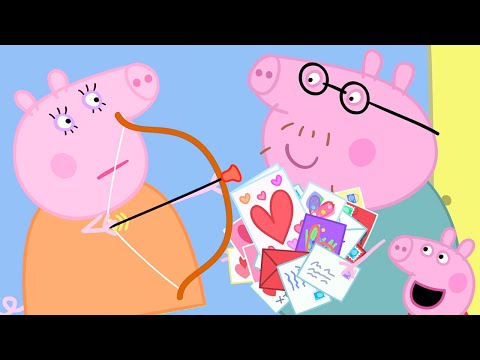 Peppa Pig Official Channel | Making Valentine's Day Cards for Daddy Pig