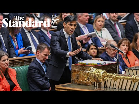 PMQs: Rishi Sunak faces questions from MPs after Tory rebellion on Rwanda deal