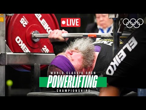 🔴 LIVE Powerlifting World Classic Open Championships | Men's 83kg &amp; Women's 69kg Group A