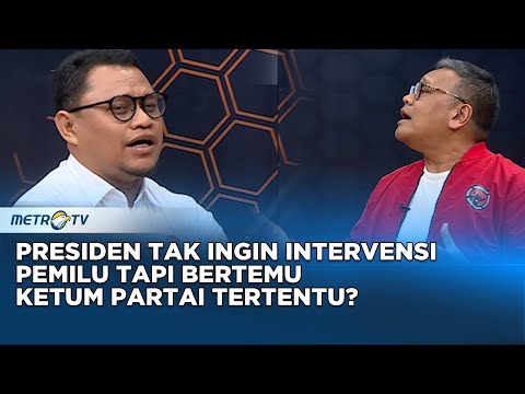 Presiden Tak Ingin Intervensi Pemilu, Tapi Bertemu Ketum Partai Tertentu