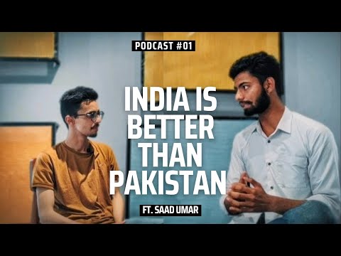 India vs Pakistan: Why India is better than Pakistan?  | Hamza Jamshed Podcast #01