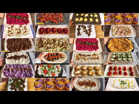 24 TYPES OF APPETIZERS RECIPES🤩DELICIOUS AND PRACTICAL APPETIZERS TYPES/How to Make Appetizers?