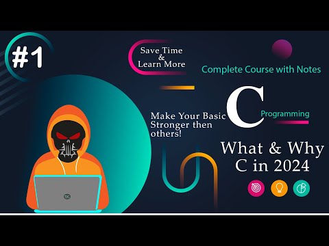 What &amp; Why in C Programming in 2024, Setup Environment #1| Free Course Hindi | DeathCode