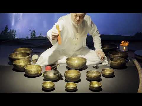 Relaxing Sound Therapy with Tibetan Singing Bowl  