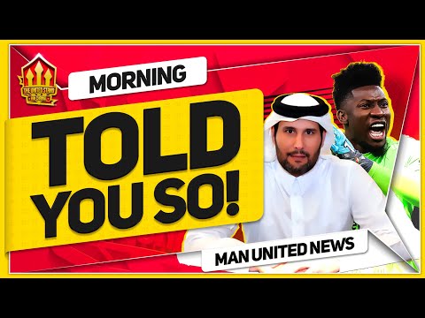 ONANA Has to GO! QATAR To Sue the GLAZERS? Man Utd Transfer News