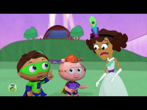 Super Why Roxie's Missing Music Book Reversed Part 1 of 2