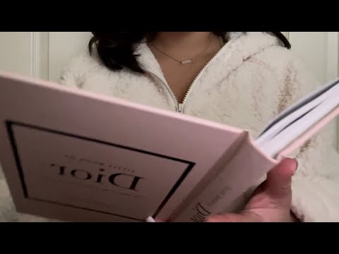 My book collection!! Page turning &amp; tapping asmr