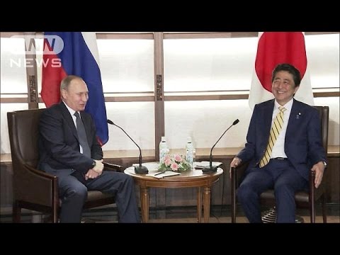 プーチン氏ジョークも　日ロ首脳会談、和やかに(16/12/15)