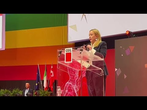 Cgil, Meloni replica ai contestatori: &amp;laquo;&amp;lsquo;Pensati sgradita?&amp;rsquo; Non sapevo che Chiara Ferragni fosse...