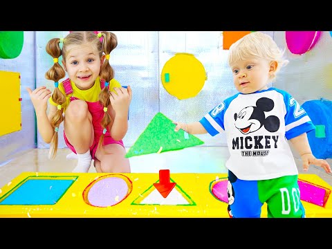 Diana and Roma Magic Cube Adventure and other Funny Stories for kids / Video compilation