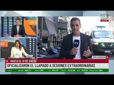 Oficializaron el llamado a sesiones extraordinarias; hasta el 31 de enero