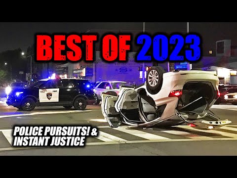 BEST OF When Cops Are On Time | Police Chase, Police Pursuit, Pit Maneuvers | Instant Karma E15