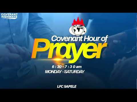 COVENANT HOUR OF PRAYER I 18 DEC 2023 I LFC SAPELE I PASTOR ABIOYE ISAAC