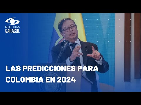 &iquest;Qu&eacute; viene para Colombia y el presidente Gustavo Petro en 2024? Habla una numer&oacute;loga