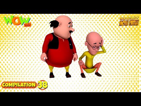 Motu Patlu - Non stop 3 episodes | 3D Animation for kids - #38