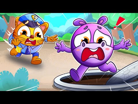 Don't Play on the Manhole Cover ? Manhole Cover is Dangerous Song | DooDoo &amp;amp; Friends