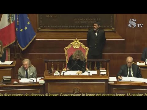 Bagarre al Senato durante discussione emendamento Lotito