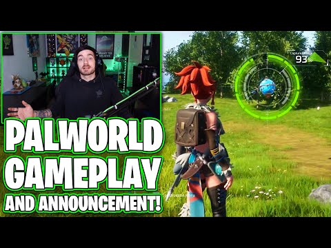 Palworld Gameplay! | SO BEAUTIFUL! 😍 | Pocketpair Announcement | Caztecx