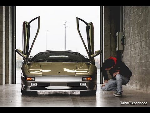 The Tattooed Supercar in anger: Lamborghini Diablo SV - Davide Cironi Drive Experience (SUBS)