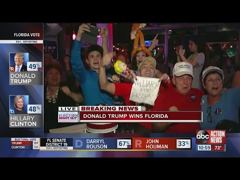 Election 2016:  Donald Trump wins Florida