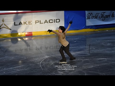 Zane Benson, 2023 World Figure &amp; Fancy Skating Championships