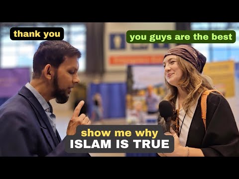 She has NO religion, but still LOVES Islam - WHY?