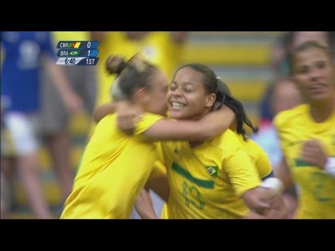 Cameroon 0-5 Brazil -Women's Football Group E | London 2012 Olympics