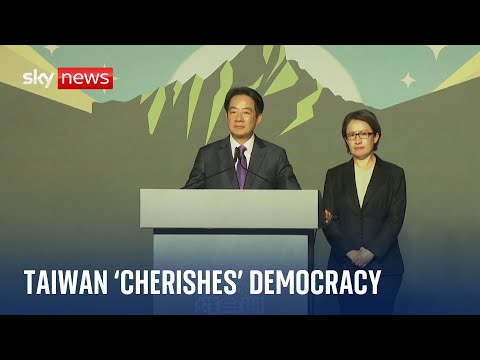 Taiwan election: Voters show world 'how much we cherish democracy,' says new president