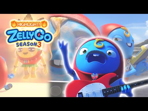 zellygo choose the best three pic episode! 👽🔥 vol. 03 | cartoon for kids best song and animation