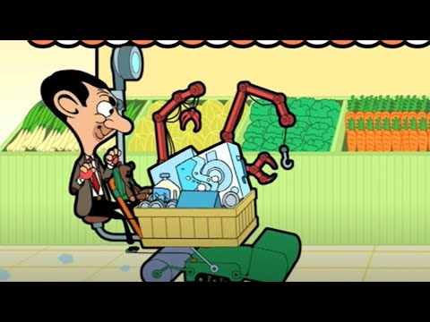 Bean's Christmas Food Shop | Mr Bean Animated Cartoons | Season 1 | Funny Clips | Cartoons for Kids