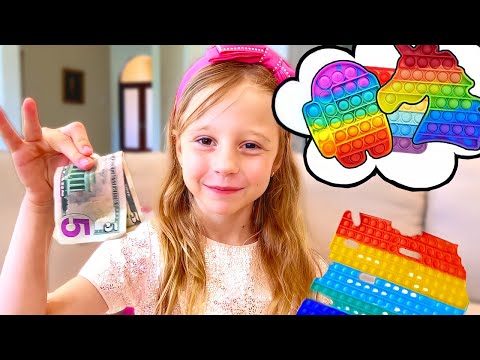 Nastya and her friends are playing Pop-It Challenge | Compilation of videos for kids