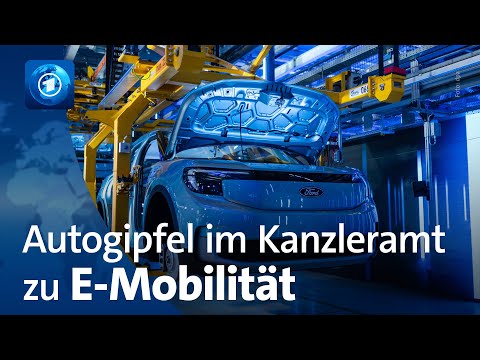 Spitzentreffen im Kanzleramt zu E-Mobilit&amp;auml;t