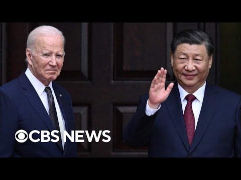 Watch: Biden, Xi begin talks in San Francisco