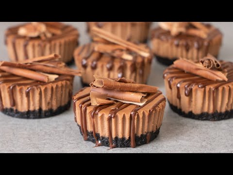 Mini Chocolate Cheesecakes Recipe