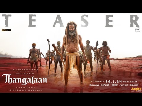 Thangalaan (Hindi) - Teaser (HDR) | Chiyaan Vikram |K E Gnanavelraja |Pa Ranjith | G&amp;nbsp;V&amp;nbsp;Prakash&amp;nbsp;Kumar